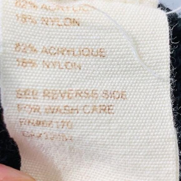 Free People Black Knit Bell Sleeve Dress Small - Picture 10 of 11